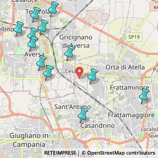 Mappa Via Giacomo Matteotti, 81030 Cesa CE, Italia (2.96917)