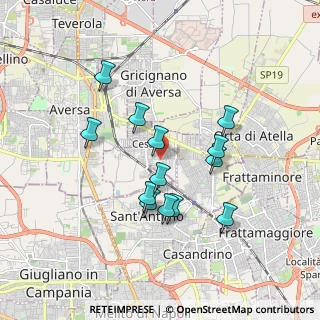 Mappa Via Giacomo Matteotti, 81030 Cesa CE, Italia (1.68846)