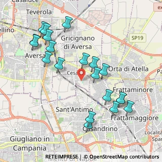 Mappa Via Giacomo Matteotti, 81030 Cesa CE, Italia (2.3585)