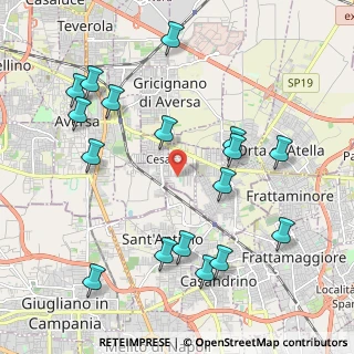 Mappa Via Giacomo Matteotti, 81030 Cesa CE, Italia (2.49882)