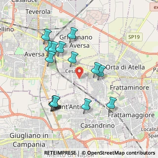 Mappa Via Giacomo Matteotti, 81030 Cesa CE, Italia (2.04533)