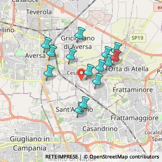Mappa Via Giacomo Matteotti, 81030 Cesa CE, Italia (1.70071)