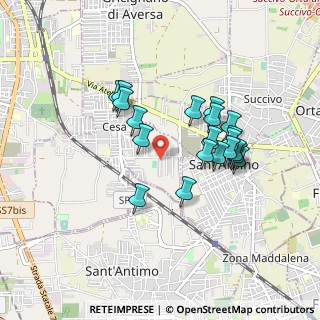 Mappa Via Vittorio Bachelet, 81030 Orta di Atella CE, Italia (0.826)