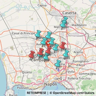 Mappa Via Vittorio Bachelet, 81030 Orta di Atella CE, Italia (5.51733)