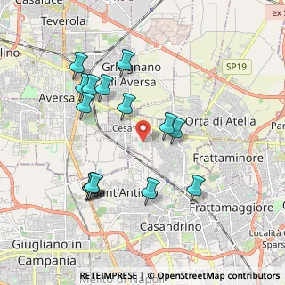 Mappa Via Vittorio Bachelet, 81030 Orta di Atella CE, Italia (2.09933)