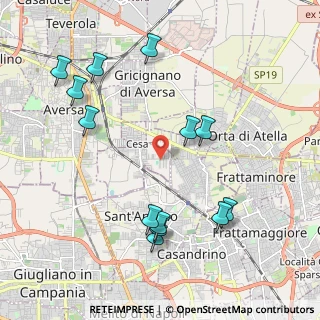 Mappa Via Vittorio Bachelet, 81030 Orta di Atella CE, Italia (2.44)