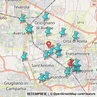 Mappa Via Vittorio Bachelet, 81030 Orta di Atella CE, Italia (2.39)