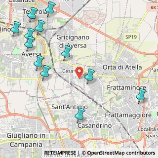 Mappa Via Vittorio Bachelet, 81030 Orta di Atella CE, Italia (3.04083)
