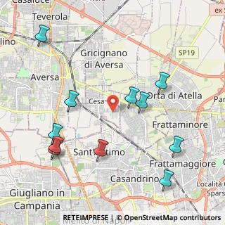 Mappa Via Vittorio Bachelet, 81030 Orta di Atella CE, Italia (2.53364)