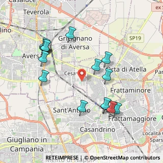 Mappa Via Vittorio Bachelet, 81030 Orta di Atella CE, Italia (2.23313)