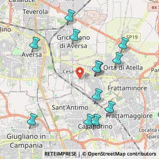 Mappa Via Vittorio Bachelet, 81030 Orta di Atella CE, Italia (2.48167)