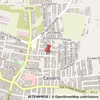 Mappa Via Cirillo, 34, 80023 Caivano, Napoli (Campania)