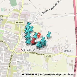 Mappa Via Nino Bixio, 80023 Caivano NA, Italia (0.32759)