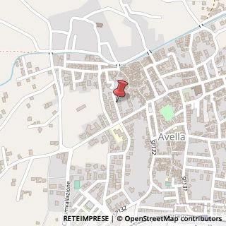 Mappa Via A. Pescione, 12, 83021 Avella, Avellino (Campania)