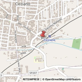 Mappa Via Ferrovia, 31, 80033 Cicciano, Napoli (Campania)