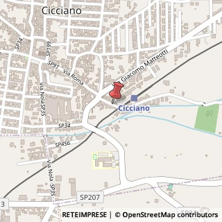 Mappa Via Ferrovia,  20, 80033 Cicciano, Napoli (Campania)