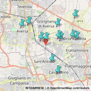 Mappa Via Labriola, 81030 Cesa CE, Italia (2.2225)