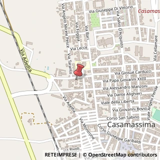 Mappa Via Quasimodo, 16/A, 70010 Casamassima, Bari (Puglia)