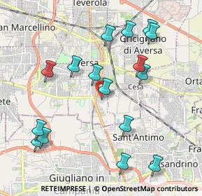 Mappa Via dell'Industria, 81031 Aversa CE, Italia (2.34563)