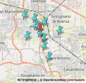 Mappa Via dell'Industria, 81031 Aversa CE, Italia (1.39917)