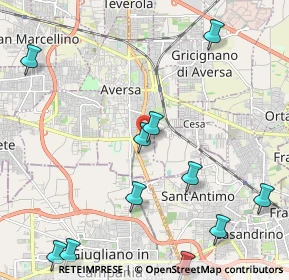 Mappa Via dell'Industria, 81031 Aversa CE, Italia (2.97273)