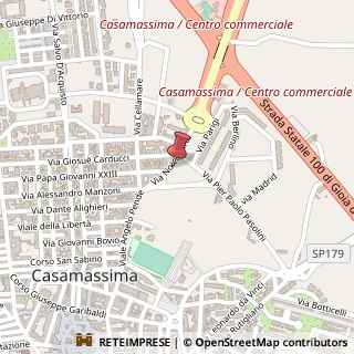 Mappa Via Noicàttaro, 7A, 70010 Casamassima, Bari (Puglia)