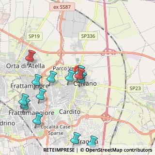 Mappa Via Giordano Bruno, 80023 Caivano NA, Italia (2.50769)