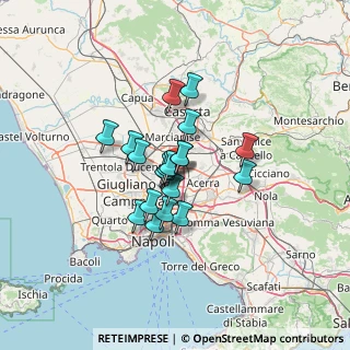Mappa Via Giordano Bruno, 80023 Caivano NA, Italia (9.3945)