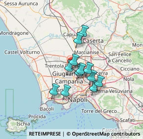 Mappa Via Alfredo Nobel, 81031 Aversa CE, Italia (10.01417)