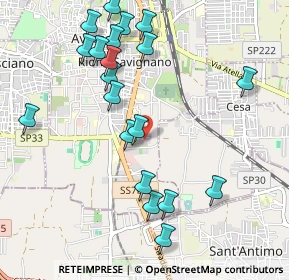 Mappa Aversa via delle industrie, 81031 Aversa CE, Italia (1.205)