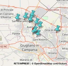 Mappa Aversa via delle industrie, 81031 Aversa CE, Italia (2.65818)