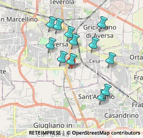 Mappa Aversa via delle industrie, 81031 Aversa CE, Italia (1.795)