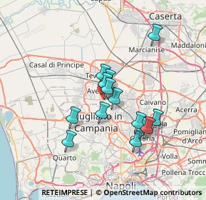 Mappa Via Alfredo Nobel, 81031 Aversa CE, Italia (6.08429)