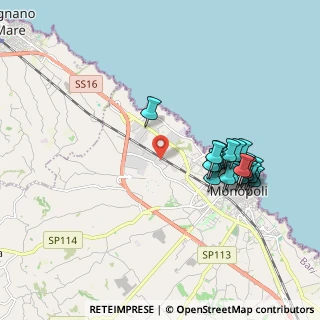 Mappa Contrada Baione, 70043 Zona Industriale BA, Italia (2.0425)