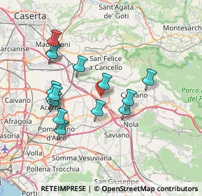 Mappa Fracomina, 80035 Nola NA, Italia (7.46267)