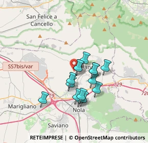Mappa Via degli Eucalipti, 80033 Cicciano NA, Italia (2.78)