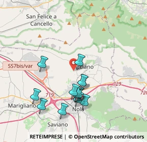 Mappa Via degli Eucalipti, 80033 Cicciano NA, Italia (3.82846)