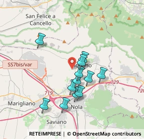Mappa Via degli Eucalipti, 80033 Cicciano NA, Italia (3.2075)