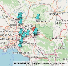 Mappa Via degli Eucalipti, 80033 Cicciano NA, Italia (12.51667)