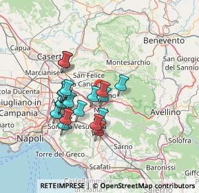 Mappa Via degli Eucalipti, 80033 Cicciano NA, Italia (12.321)