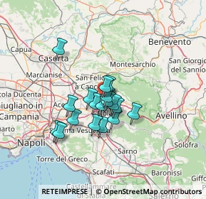 Mappa Via degli Eucalipti, 80033 Cicciano NA, Italia (9.88056)