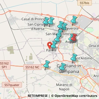Mappa Via Luca Giordano, 81030 Parete CE, Italia (3.77154)