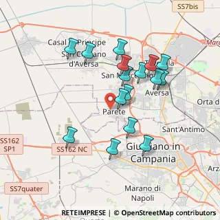 Mappa Via Luca Giordano, 81030 Parete CE, Italia (3.66063)