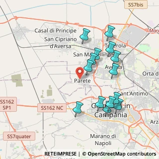 Mappa Via Giambattista Basile, 81030 Parete CE, Italia (4.045)