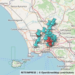 Mappa Via Luca Giordano, 81030 Parete CE, Italia (11.3745)
