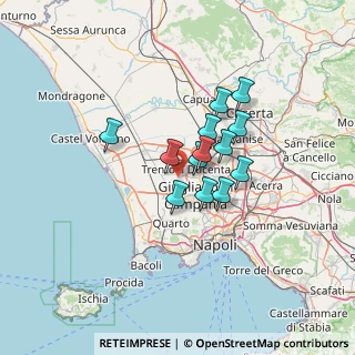 Mappa Via Luca Giordano, 81030 Parete CE, Italia (9.90308)