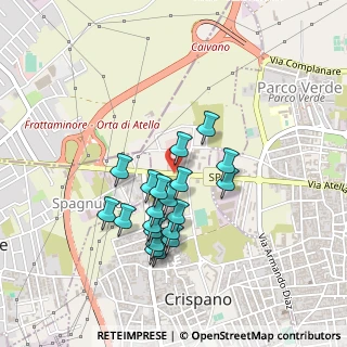 Mappa Via Provinciale Caivano, 80020 Crispano NA, Italia (0.4155)