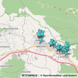 Mappa SP 131, 83021 Avella AV (2.03714)