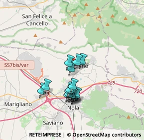 Mappa Nola, 80033 Cicciano NA, Italia (3.07529)