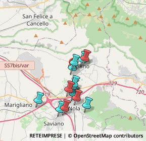 Mappa Nola, 80033 Cicciano NA, Italia (3.12462)